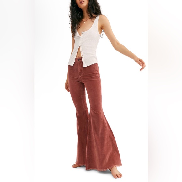 We The Free Pants - NWT Free People We The Free Just Float On Cord Flare